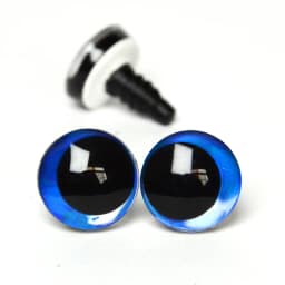 20pcs 16mm 18mm 20mm 25mm 30mm Cartoon 3D glitter toy doll pupil eyes with washer --color size option