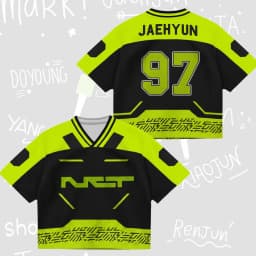Kpop NCT 127 Everything All At Once Neo Jersey Gift for Fans Street Sportswear Family Matching Summer Breathable Quick-drying