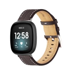 Genuine Leather Strap For Fitbit Versa 2 Lite Band Smart Watch Bracelet For Fitbit Versa 3 4 Sense 2 Correa Watchband Pin Buckle