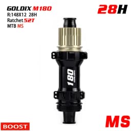 GOLDIX M180 MTB BOOST Hub Center Lock Disc 28H EXP Ratchet 52T Mountain XD Class Bike Hub for Shimano SRAM 11 12 Speed