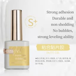 OUBOLI Super Diamond Base Coat UV Gel 15ml No Wipe Shiny Top Coat Clear Watercolor Soak Off UV LED Nail Gel Polish Function Gel