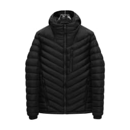 LEOSOXS Lightweight Solid Cotton Padded Coat Men Women Warm Thicken Hooded Jacket Outdoor Casual Winter