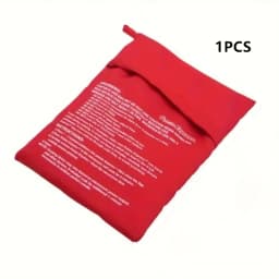 Kitchen Supplies Microwave Potato Bag Baked Potato Bag Red Pouch Cooking in Just 4 Minutes Cooker Bag Potato Bags Kitchen Tools