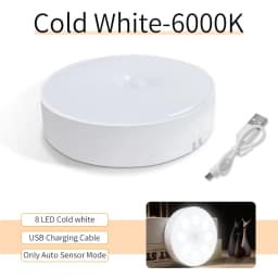 1/2/4pcs Rechargeable Motion Sensor LED Night Light Wall Decoration Bedroom Night Lamp Kitchen Cabinet Lights Child Nightlight