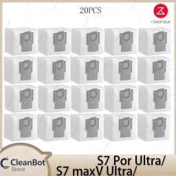 Roborock S7 MaxV Ultra/S7 Pro Ultra Robot Vacuum Cleaner Accessories Main Brush Side Brush HEPA Filter Mop Cloths Spare Parts