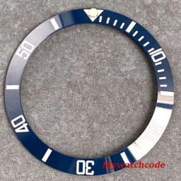 38mm X 30.6mm Watch Bezel Insert Ceramic Mods Replacement Fit For 40mm Automatic GMT SUB SKX 007 Repair Accessories Case Ring