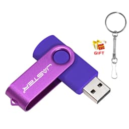 Free Custom Company Logo USB Flash Drive 128GB Key Chain Pen Drive 64GB 4GB 8GB 16GB Pendrive Memory Stick 32GB Metal USB Stick