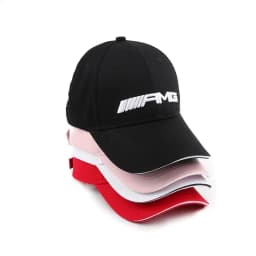Outdoor Mesh Hat Snapback Summer Sports Hat For Mercedes Benz AMG W212 W204 W168 CLA Embroidered Cap Key Rings