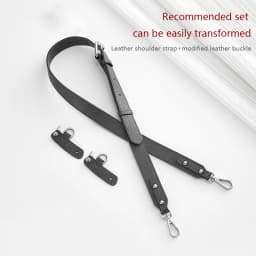 Bag Shoulder Strap For Longchamp M Leather Shoulder Bag Strap Durable Belt Slung Crossbody No Drilling Replacement Accessories