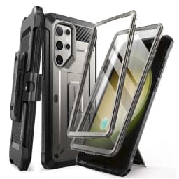 SUPCASE For Samsung Galaxy S24 Ultra Case UB Pro Full-Body Dual Layer Rugged Belt-Clip Phone Case with Built-in Screen Protector