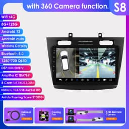 4G 8Core Android 13 Car radio GPS Stereo for FORD Transit /Tourneo Connect 2005-2014 multimedia player Autoradio 2DIN BT Carplay