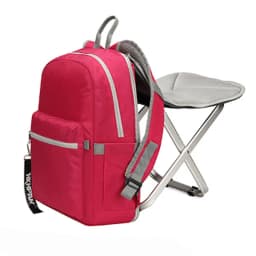 2 In 1 Folding Fishing Chair Backpack Lightweight Stool Combo for Camping Mountain Hiking Picnic BBQ Outdoor Tourist Equipment