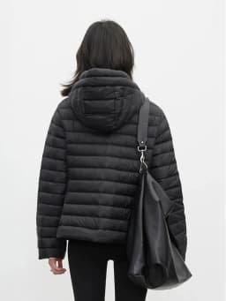CHIC VEN Women's Down Coats Solid Hooded Female 90 White Down Jacket Slim Lightweight Warm Casual Overcoat Autumn Winter 2026