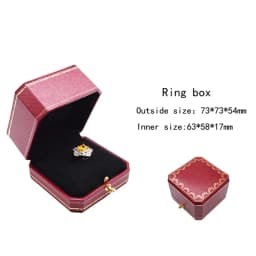 Golden Lace Octagonal Snap Button Jewelry Box Jewelry Storage Box Ring Box Bracelet Box Jewelry Packaging Box