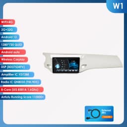 2Din Android 13 Car Radio For Citroen C3 DS3 2010-2016 Car Multimedia Player Navi GPS 4G Wireless CarPlay intelligent autoradio
