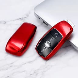 Soft TPU Car Key Case Cover for Mercedes-Benz A C E S Class GLA GLC GLE GL GLS CLA CLS AMG W205 W213 W177 W222 E200 E300 C260
