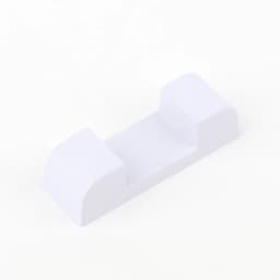 3D Free Stand White Suspension Floating Case Frame Membrane Display For Jewelry Storage Earrings Necklace Ring Accessories Box