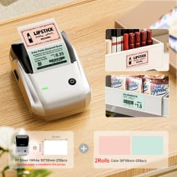 Niimbot B1 Wireless Thermal Label Printer Food Tag Barcode Price Small Business 20-50mm Print Width Label Machine for Home