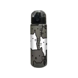 780ML 3D Cartoon Cat Printed Durable Water Bottle PVC-Free, Leak-Proof, Matte Finish, Includes Carry Loop, Perfect for Holidays