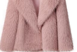 Women's Artificial Fur Coat with Large Lapel Short Fashionable Fox Fur Style Fluffy Plush Clothing for Ladies