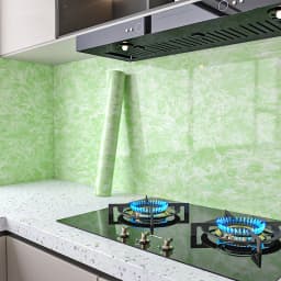 40cm Width Marble Self Adhesive Wallpaper Vinyl Wall Stickers Waterproof Contact Paper For Kitchen Decorative Film Home Decor