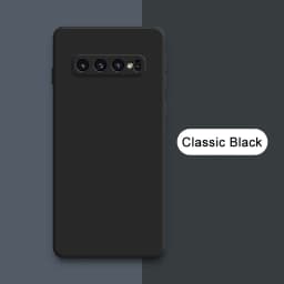 Original Square Liquid Silicone Case for Samsung Galaxy S8 S9 S10 Plus S10E Soft Candy Back Cover S8Plus S9Plus S10Plus E Fundas