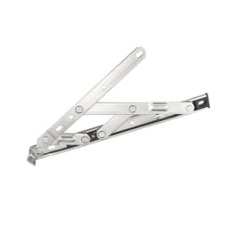 Uxcell 2Pcs Window Hinge 8/10/12/16-Inch Hanging Casement Window Hinge 202 Stainless Steel Silver Tone