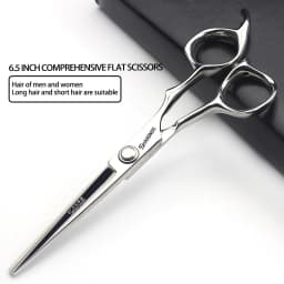 6 Inch Barber Specificlied Shears Professional Hairdressing Scissors Hairdresser Clippers Set Flat Thinning Hair Cutting Tools