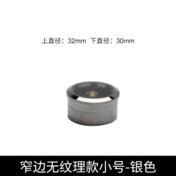 Jewelry Storage Box Gemstone Box Metal Plating Transparent Round Rotating Surface Bare Stone Color Diamond Display Box