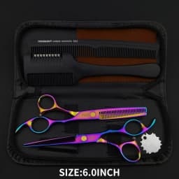 VP Professional Hairdressing Scissors Barber Set 5.5 6.0 Hairdresser Hair Beauty Scissors Set Cutting Hair Thinning Salon Tools