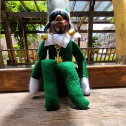 1/2pcs Snoop on A Stoop Christmas Elf Doll 2024 Christmas Decorations Festive Atmosphere Doll Ornament New Year Xmas Gift