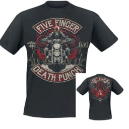 The Righteous Side of Hell Five Finger Death Punch T-Shirt Men Women Rock Band Graphic Tee Cotton Summer Streetwear Top