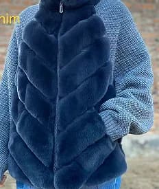 Black Friday Bestseller | Winter Rex Rabbit Fur Sweater Jacket | LAST STOCK • Lock Price | In Stock Select Sizes Only 250811
