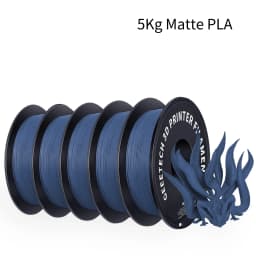 Geeetech 5kg Matte Filament PLA 1.75mm, 3d printer Material polylactic acid, frosted texture, Vacuum packaging