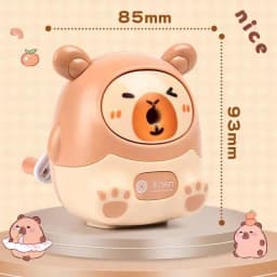 Pencil Sharpener Creative Capybara Kawaii Stationery Office School Supplies Korean Stationery 80*80*100mm