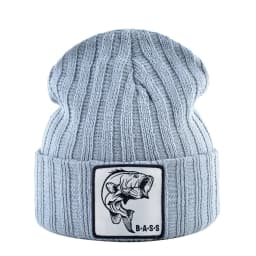 Knitted Skullies Beanie With Animals Patch Men Women Outdoor Casual Sport Hats Autumn Winter Solid Color Hip Hop Beanies