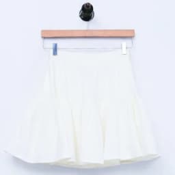 2026 Summer Korean style Ruffles Skirts High street fashion Women Mini Skirt sweet girl cotton linen Skirt black white yellow