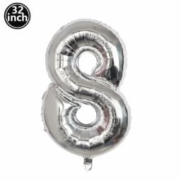 Multi Color Large Numbers 1 Balloon 32Inch 1 2 3 4 5 6 7 8 9 Birthday Ball Red Digit Bachelorette Balloons Figure Golob Balloons