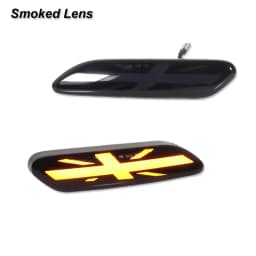 Sequential Blink Amber LED Car Front Fender Side Marker Turn Signal Lights For MINI Cooper R60 Countryman R61 Paceman 2011-2016