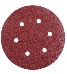 6 Inch 6 Holes 150MM Sanding Discs 60-2000 Grit Flocking Sandpaper Orbital Sander Hook and Loop  Aluminum Oxide Sand Paper