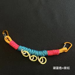 Outdoor Tactical DIY Modification Hand-woven Paracord Backpack Hanging Rope Multifunction Bag Strap Lanyard Accessories