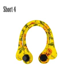 TANQU New 1 Pair Short Long Floral Print Soft Faux PU Leather Handle for Obag Classic Mini O Bag Women Shoulder Handbag