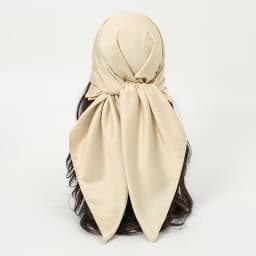 Plain Silk 90 Square Scarf Satin Headband For Muslim Woman Printed Hijabs Wraps Fashion Headscarf Casual Turban Female Bandbana