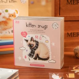 20sheets Kawaii Corner Cat Series Cartoon Die cut Stickers Book DIY Diary Phone Case Scrapbook Material Cute Stationery Stickers