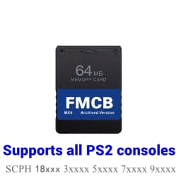 MX4 Dual Slot Edition MG2BOX TF SD Card Adapter For ALL PS2 Consoles+256G/128G/64G TF/SD+PS2 FMCB Card Optional Combination