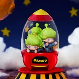 POP MART DIMOO WORLD PIXAR Series Blind Box Doll Guess Bag Mystery Box Toys Anime Action Figure Desktop Ornaments Collection
