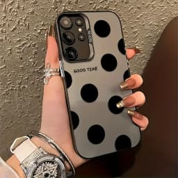 Love Heart Pattern Hard Case For Samsung S25 Ultra S23 FE S22 S24 A55 5G A56 A54 A24 A53 A52S A36 A35 A34 A25 A16 A15 Case Cover