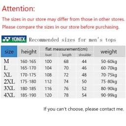 YONEX Summer's New Badminton Tops for Men and Women, Featuring Short Sleeves, Breathability, Quick-drying Properties