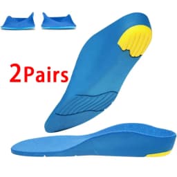 Unisex Orthotics Flat Foot High Arch Support Orthopedic Insoles Soft Breathable Orthotic Arch Foot Running Sports Shoes Pads