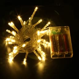 Waterproof Christmas Lights LED String 5V 3A Powered Copper Wire Fairy Outdoor Wedding Party Christmas Decoration 20M 10M 5M 2M